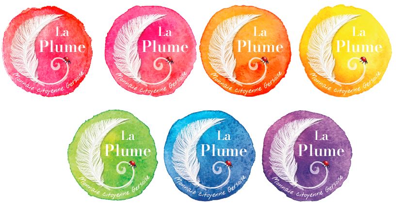 Logo Plume couleurs